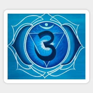 Third Eye Chakra 6 Sticker